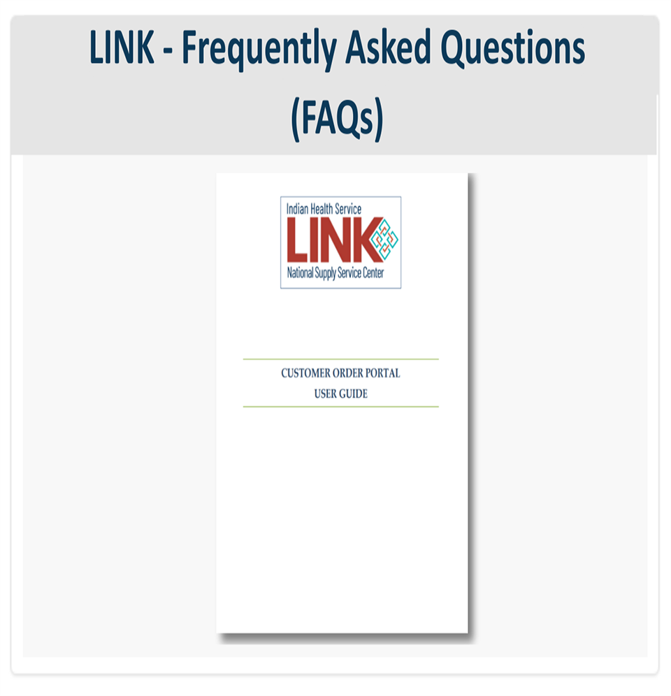 LINK Frequently Asked Questions